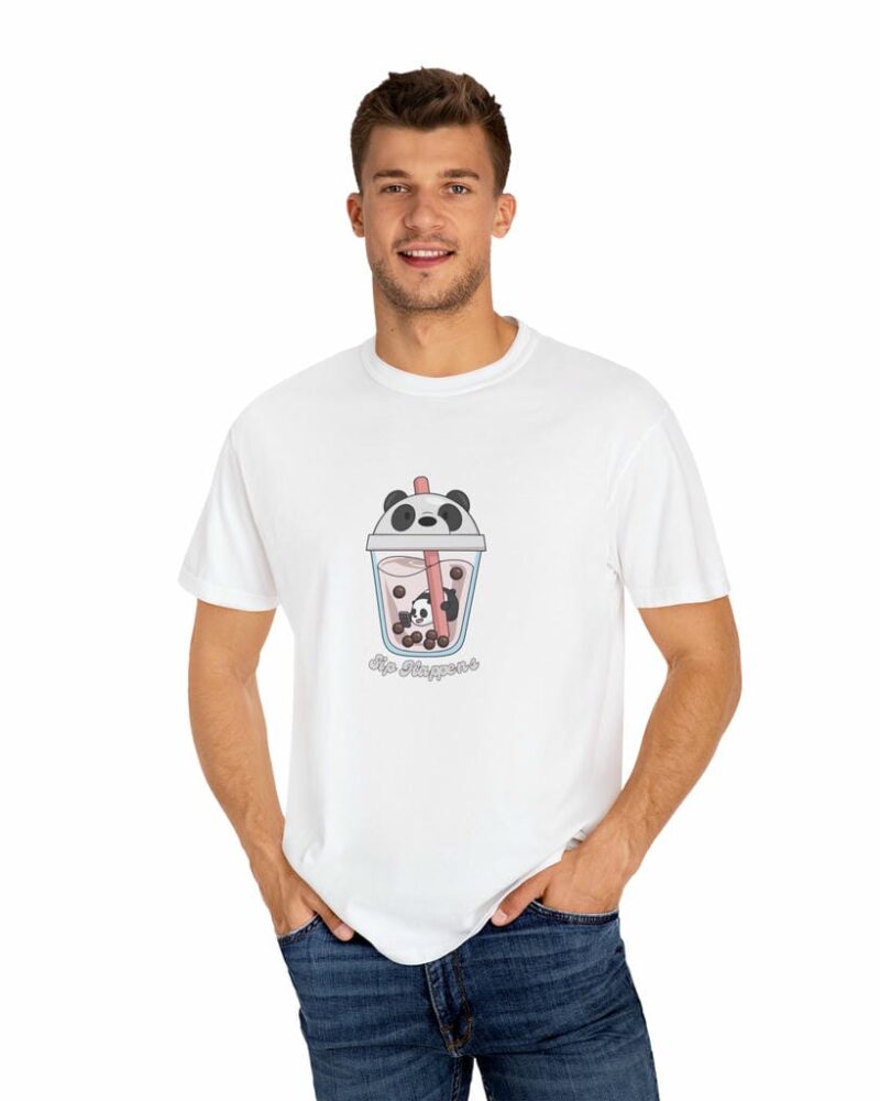 Panda Sip Happens T-shirt - Unisex